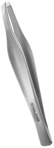 Пинцет для бровей Staleks Beauty & Care 30 Type 3 TBC-30/3 широкие скошенные кромки