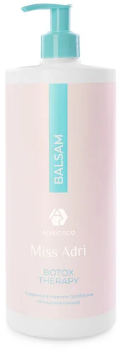 Бальзам для волос с эффектом ботокса Adricoco Miss Adri Botox Therapy 1000мл Бальзам для волос с эффектом ботокса Adricoco Miss Adri Botox Therapy 1000мл