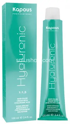 Краска Kapous Hyaluronic Acid 8.12 светлый блондин пепельный перламутровый 100мл Краска Kapous Hyaluronic Acid 8.12 светлый блондин пепельный перламутровый 100мл