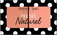 Румяна двойные Vivienne Sabo Naturel №02 персиковый