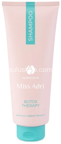 Шампунь для волос с эффектом ботокса Adricoco Miss Adri Botox Therapy 400мл Шампунь для волос с эффектом ботокса Adricoco Miss Adri Botox Therapy 400мл