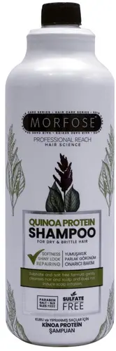 Шампунь бессульфатный Morfose Quinoa Protein для восстановления волос 1000мл