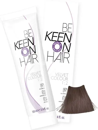 Краска для волос Keen Velvet Colour 7.1 натуральный пепельный блондин 100ml Краска для волос Keen Velvet Colour 7.1 натуральный пепельный блондин 100ml