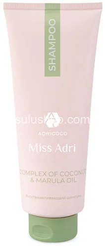 Восстанавливающий шампунь для волос Adricoco Miss Adri Complex of coconut & marula oil 400мл