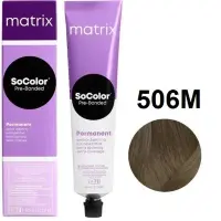 Краска Matrix So Color 506M экстра кавередж темный блондин мокка 90мл