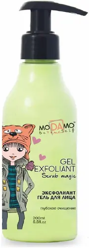 MoDAmo эксфолиант гель для лица MoDAmo эксфолиант гель для лица