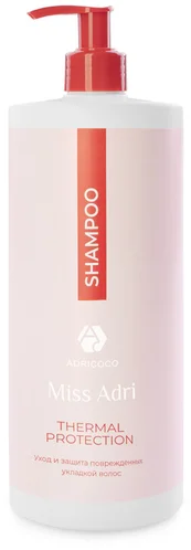 Термозащитный шампунь для волос Adricoco Miss Adri Thermal protection 1000мл