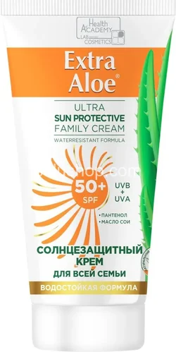 Extra Aloe солнцезащитный крем для всей семьи SRF 50 75мл Extra Aloe солнцезащитный крем для всей семьи SRF 50 75мл