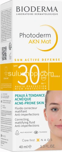 Bioderma солнцезащитный крем для жирной и проблемной кожи SPF 30