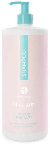 Шампунь для волос с эффектом ботокса Adricoco Miss Adri Botox therapy 1000мл