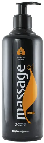 Массажное масло Simple Use Massage Oil апельсиновое 500мл Массажное масло Simple Use Massage Oil апельсиновое 500мл