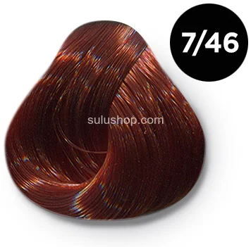 Краска Ollin 7/46 русый медно-красный 60мл