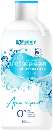 Мицеллярная вода Family роскошное увлажнение 300мл Мицеллярная вода Family роскошное увлажнение 300мл