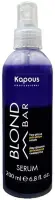 Сыворотка оттеночная двухфазная Kapous Blond Bar для волос с антижёлтым эффектом 200мл