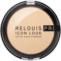 Пудра компактная Relouis PRO Icon Look Satin Face Powder №01 бежевый