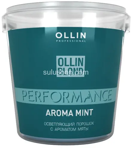 Порошок осветляющий Ollin Blond Aroma Mint 500г Порошок осветляющий Ollin Blond Aroma Mint 500г