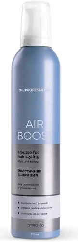 Мусс TNL Professional для волос сильной фиксация 350мл