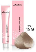 Крем-краска Sergio Professional Color&Blond с кератином и белым жемчугом 10.26 очень светлый блондин бутон вишни 100мл
