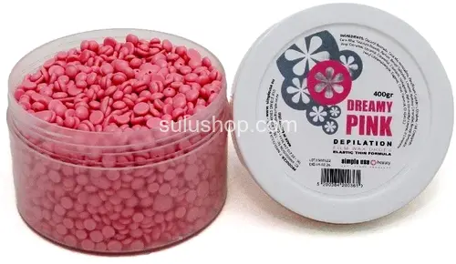 Воск для депиляции Simple Use Beauty Dreamy Pink горячий в гранулах 400гр Воск для депиляции Simple Use Beauty Dreamy Pink горячий в гранулах 400гр