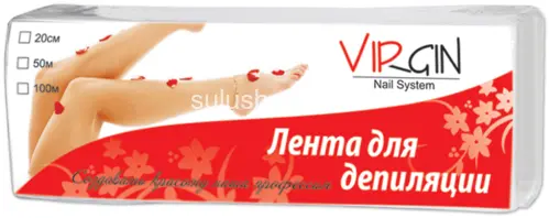 Полоски для депиляции Virgin 100шт