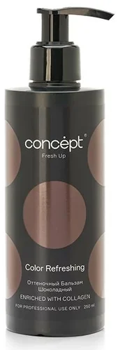 Бальзам оттеночный Concept Fresh Up шоколадный 250мл