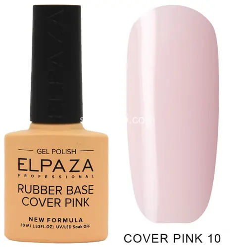 Камуфлирующая база Elpaza Rubber Base Cover Pink №10 10мл Камуфлирующая база Elpaza Rubber Base Cover Pink №10 10мл